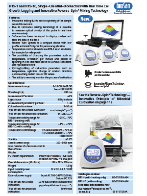 Biosan_RTS-1&1C_Single–Use Mini–Bioreactors