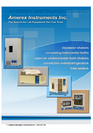 Amerex Instruments Catalog
