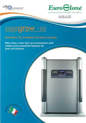 EuroClone_Safeglow188 CO2 incubator
