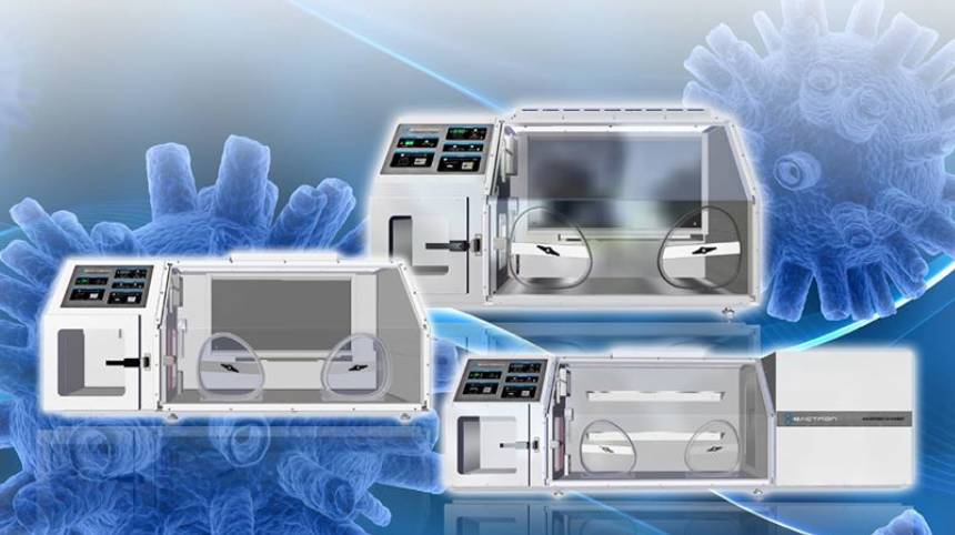 ชุดบ่มเพาะเชื้อชนิดไร้ออกซิเจน (Anaerobic chamber)