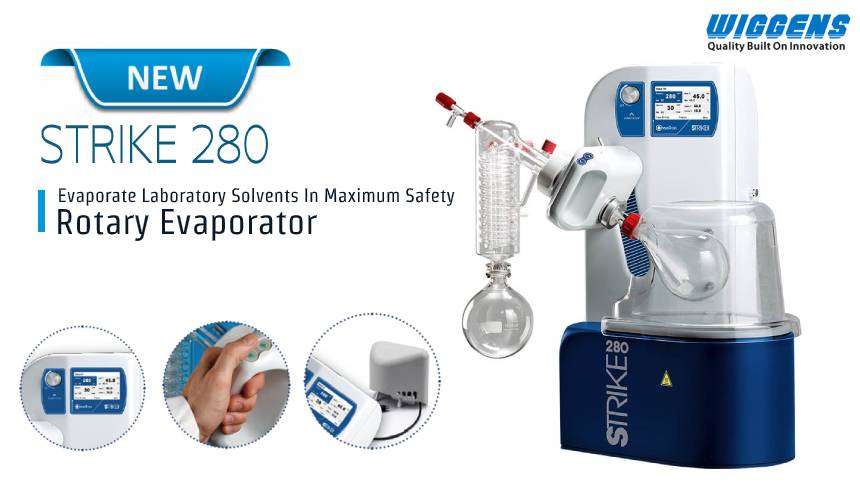STRIKE-280(NEW)- เครื่องกลั่นระเหยสารแบบหมุน (Rotary Evaporator)