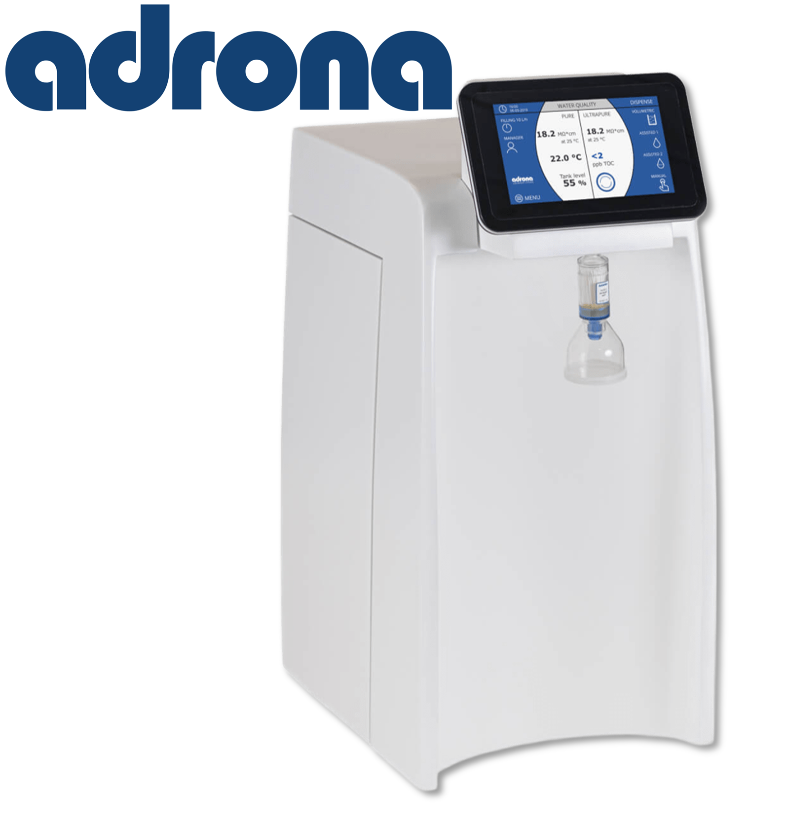 เครื่องผลิตน้ำบริสุทธิ์ (Water Purification) รุ่น B300 แบรนด์ Adrona
