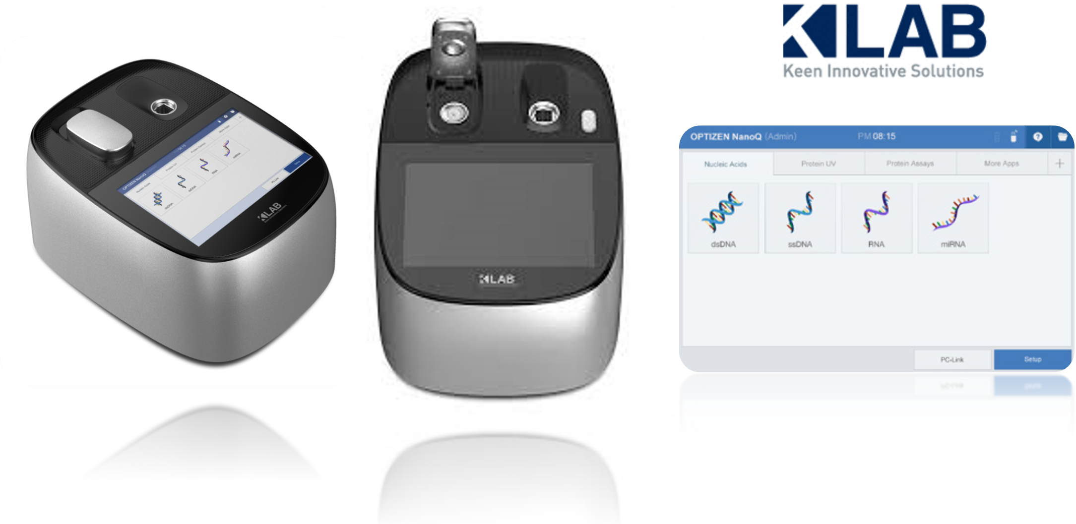 เครื่องวิเคราะห์ค่าการดูดกลืนแสงระดับมิลลิลิตร และไมโครลิตร (Microvolume Spectrophotometer)