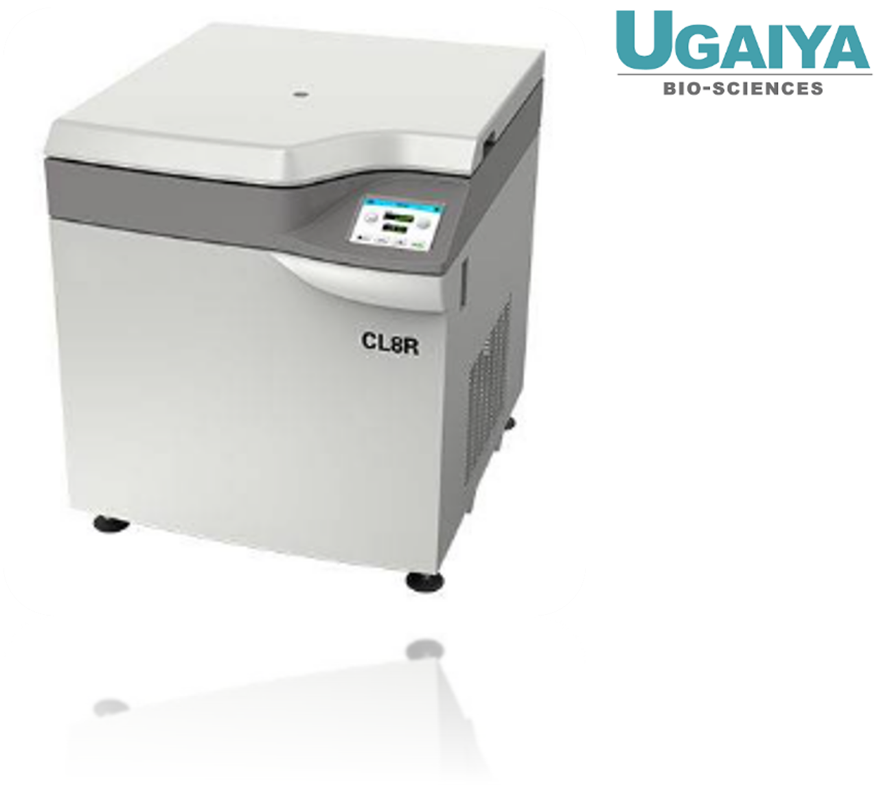 เครื่องปั่นเหวี่ยงควบคุมอุณหภูมิขนาดใหญ่ (High Capacity Refrigerated Centrifuge)  รุ่น CL8R ยี่ห้อ UGAIYA ประเทศญี่ปุ่น