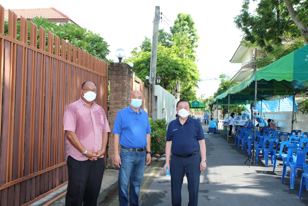 บริษัท กิบไทย จำกัด จัดหน่วยบริการตรวจคัดกรองโควิด-19 เชิงรุก หรือจุดตรวจโควิดฟรี แบบ RT-PCR ใหักับประชาชนในชุมชนรอบๆ บริษัทฯ