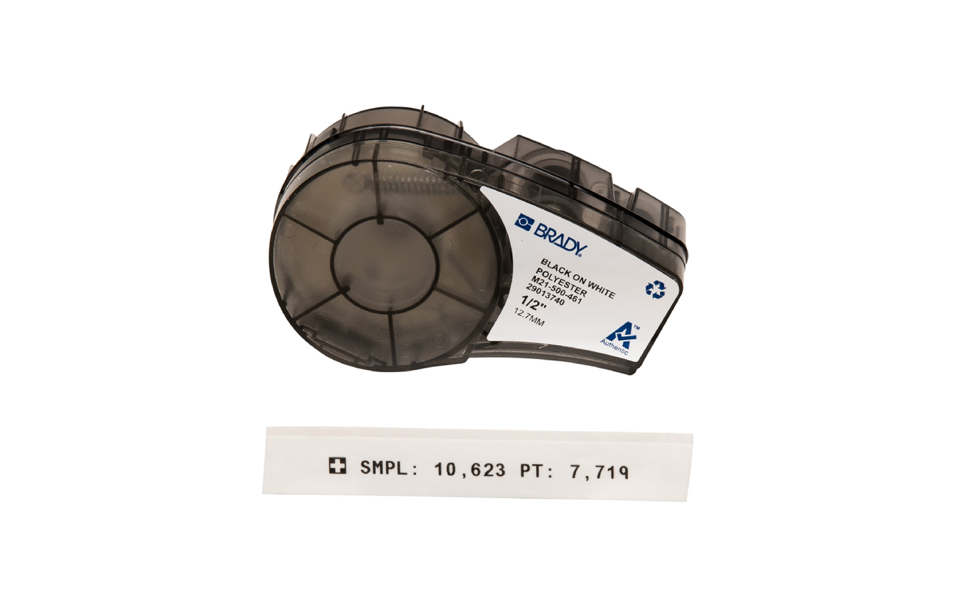 B461 BLACK ON WHITE CART 1/2